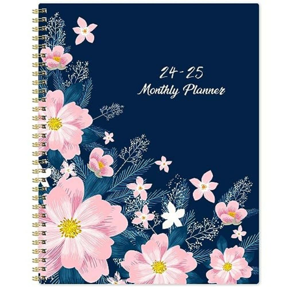 2024-2025 Monthly Planner/Calendar – Monthly Planner 2024-2025, Jan. 2024 – Dec. 2025, 9″ x 11″, 2 Year Monthly Planner with Monthly Tabs, Thick Paper, Double-Size Pocket, Great Organizer  |  Calendars & Planners Calendars & Planners Calendars & Planners