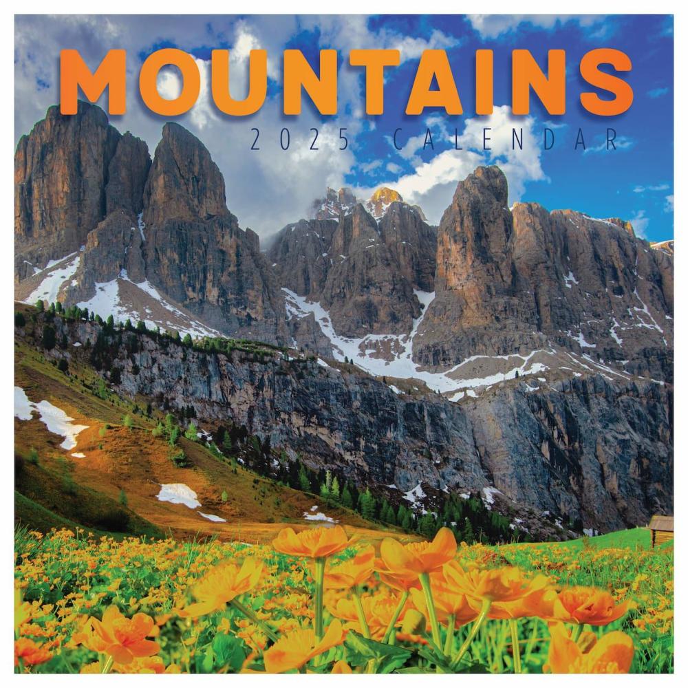 2025 Mountains Wall Calendar  |  Calendars & Planners Calendars & Planners Calendars & Planners