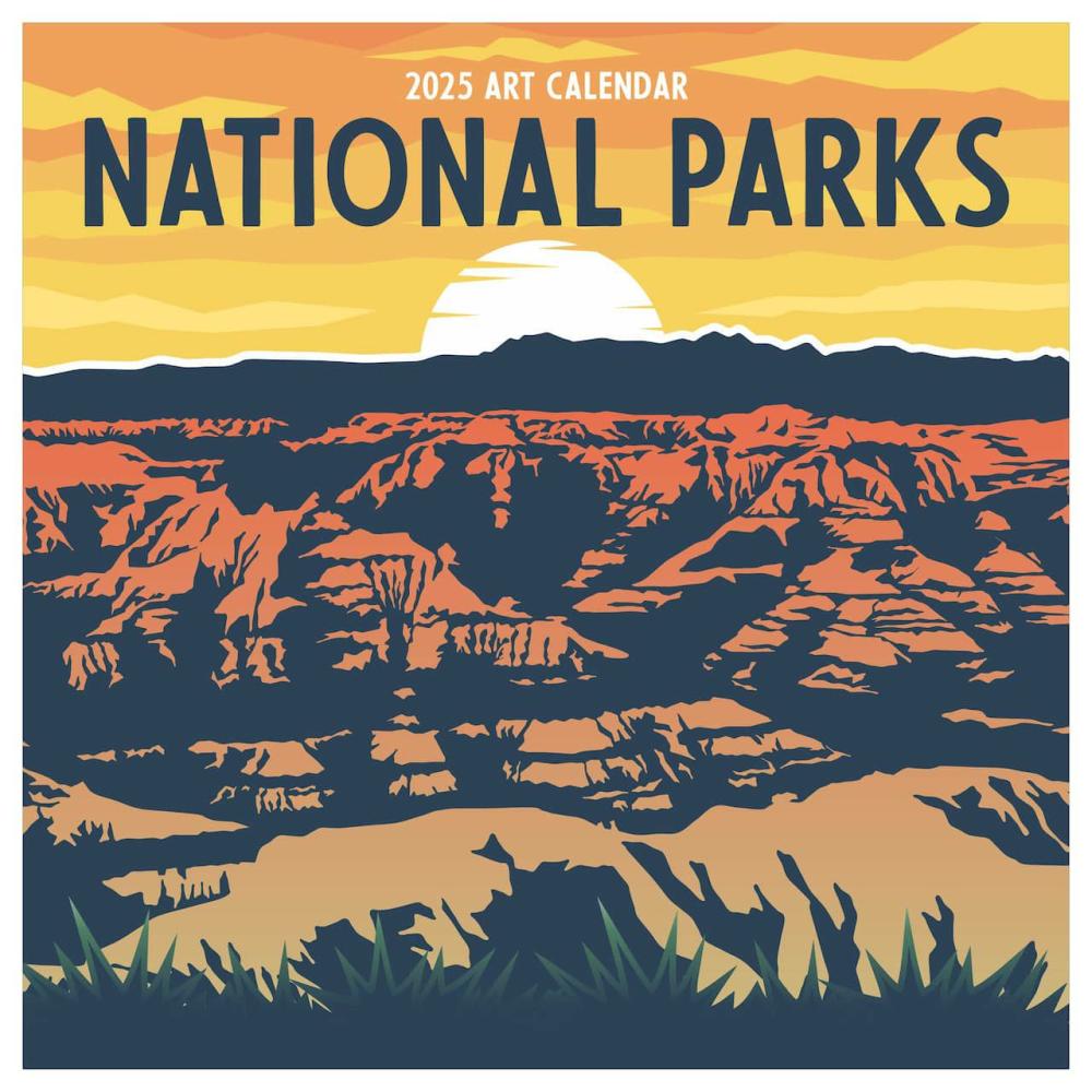 2025 National Parks Art Wall Calendar  |  Calendars & Planners Calendars & Planners Calendars & Planners