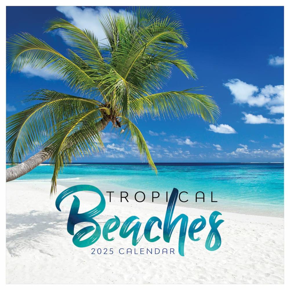 2025 Tropical Beaches Wall Calendar  |  Calendars & Planners Calendars & Planners Calendars & Planners