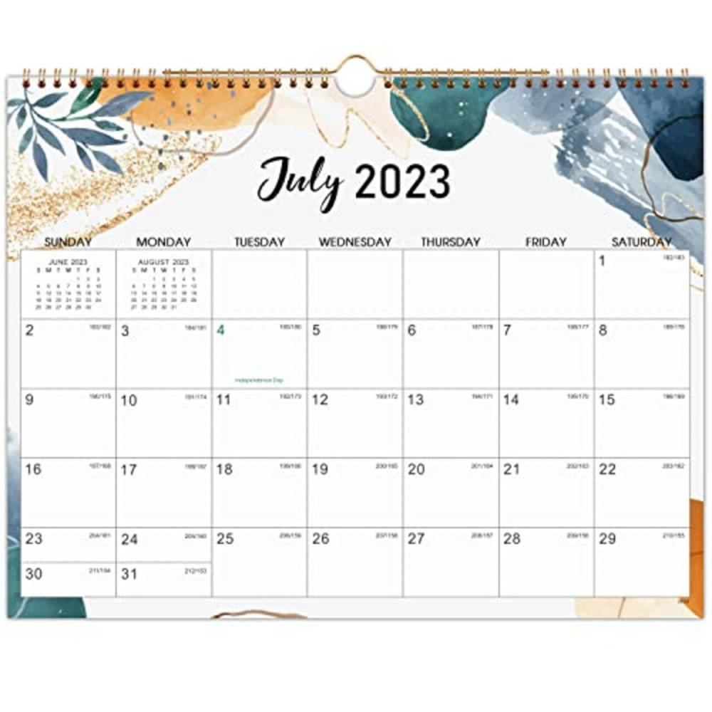 Calendar 2023-2024 – Wall Calendar 2023-2024, July 2023 to December 2024, 11.6”x 14.7”, 18 Months Calendar with Daily Blocks and Julian Dates, Perfect 2023-2024 Calendar for Easy Planning  |  Calendars & Planners Calendars & Planners Calendars & Planners