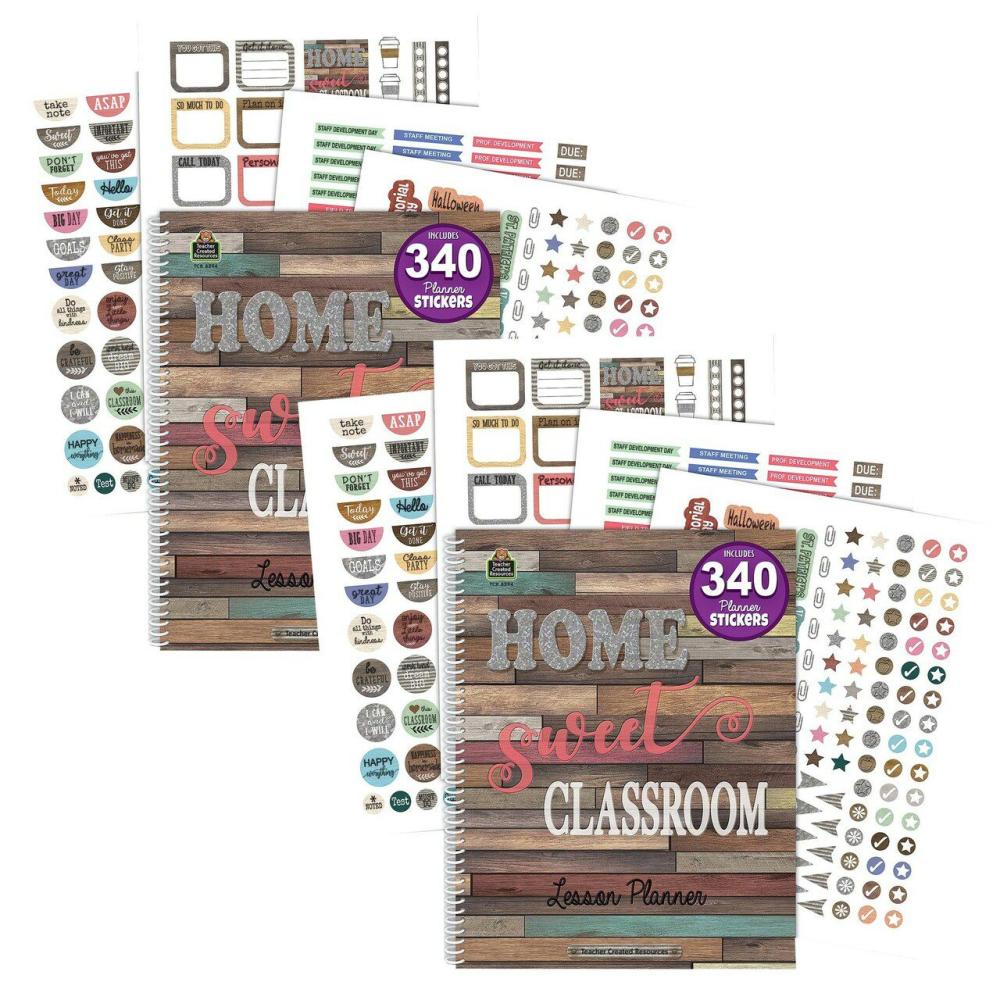 Home Sweet Classroom Lesson Planner, Pack of 2  |  Calendars & Planners Calendars & Planners Calendars & Planners