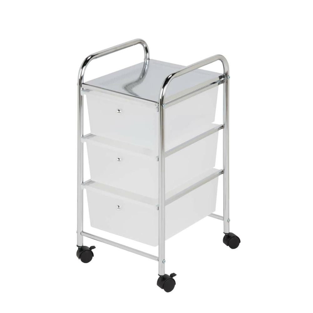 3 Drawer Plastic Storage Cart  |  Furniture & Storage Furniture & Storage Furniture & Storage