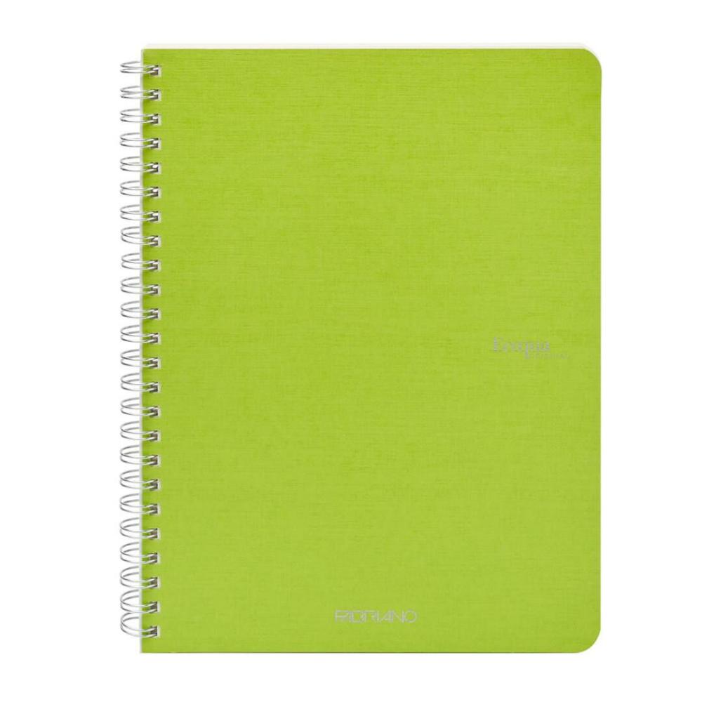 EcoQua Spiral Bound Lined Notebook Lime |  Paper Office Supplies Lime